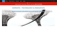 Desktop Screenshot of expedita.com